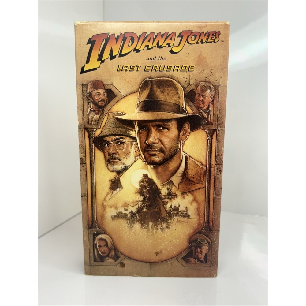 Indiana Jones and the Last Crusade (VHS, 1989)